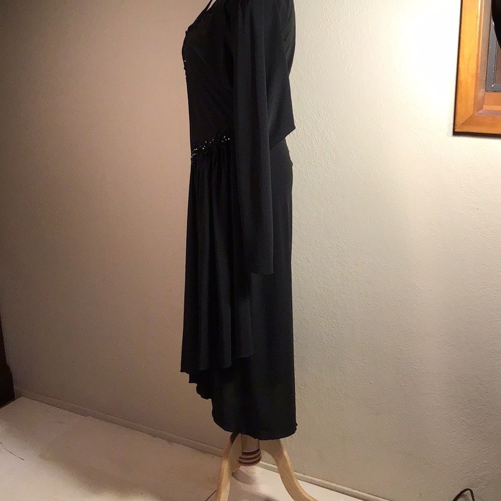 Rimini I. Magnin Black Vintage Dress - image 3